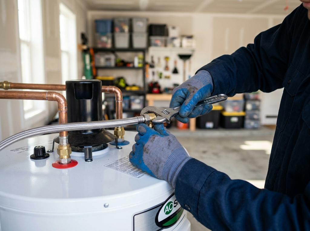 Water heater service by Chris Brown Plumbing in Lake County